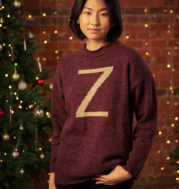 Warner Bros 'Z' Weasley Knitted Jumper