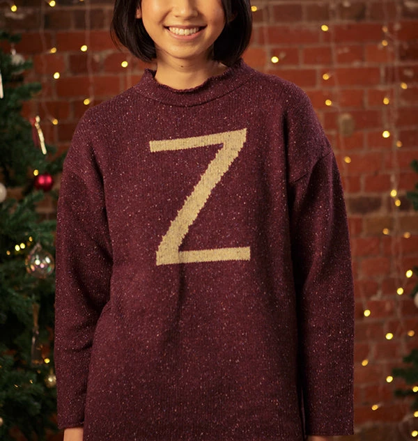 Warner Bros 'Z' Weasley Knitted Jumper