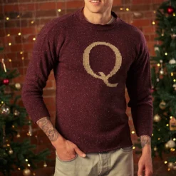 Warner Bros 'Q' Weasley Knitted Jumper Weasley Knitted Jumpers