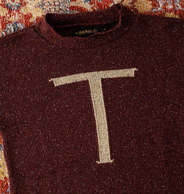 Warner Bros 'T' Weasley Knitted Jumper