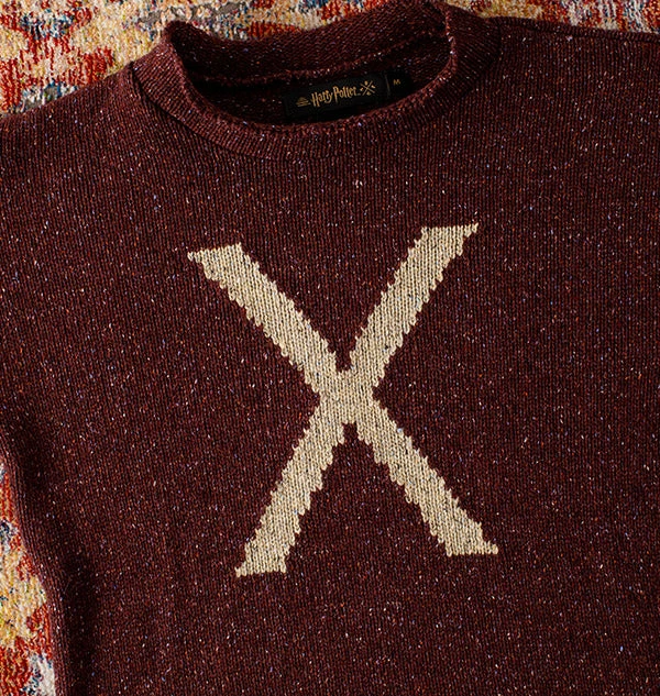 Warner Bros 'X' Weasley Knitted Jumper Weasley Knitted Jumpers