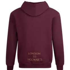 Warner Bros Platform 9 3/4 Zip Hoodie - Burgundy