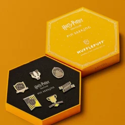 Warner Bros Second Edition Hufflepuff Enamel Pins Set Best Sellers