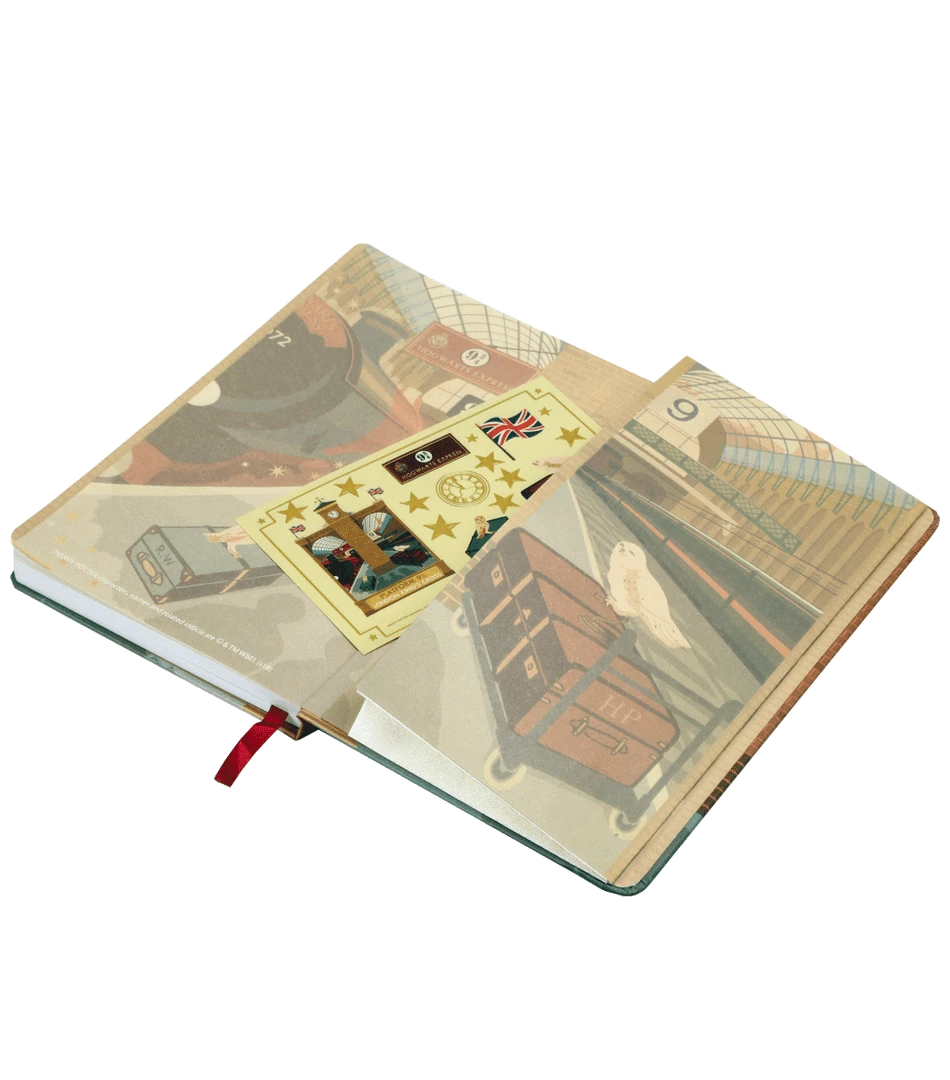 Warner Bros MinaLima Platform 9 3/4 Print Notebook Best Sellers