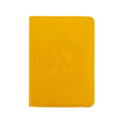 Warner Bros Hufflepuff Embossed Crest Passport Holder