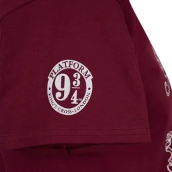 Warner Bros The Marauder's Map Burgundy T-Shirt